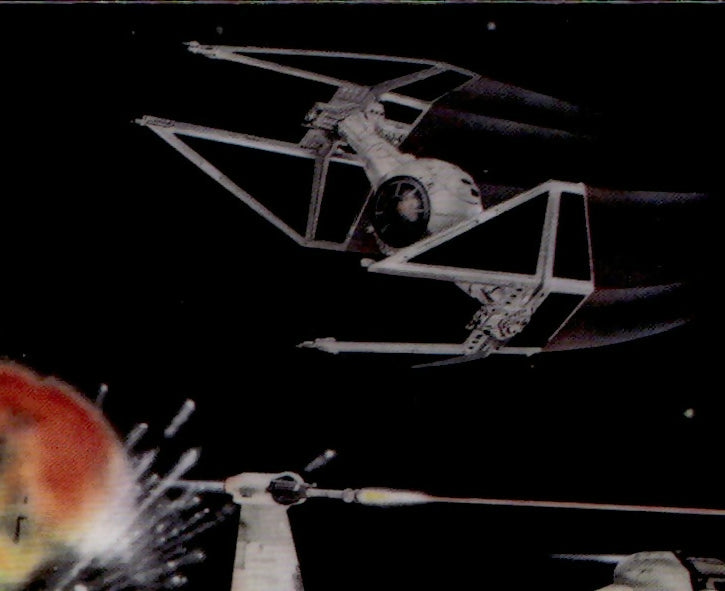 2024 Topps Star Wars Galaxy Chrome - Base #21 Starfighter In Battle - A