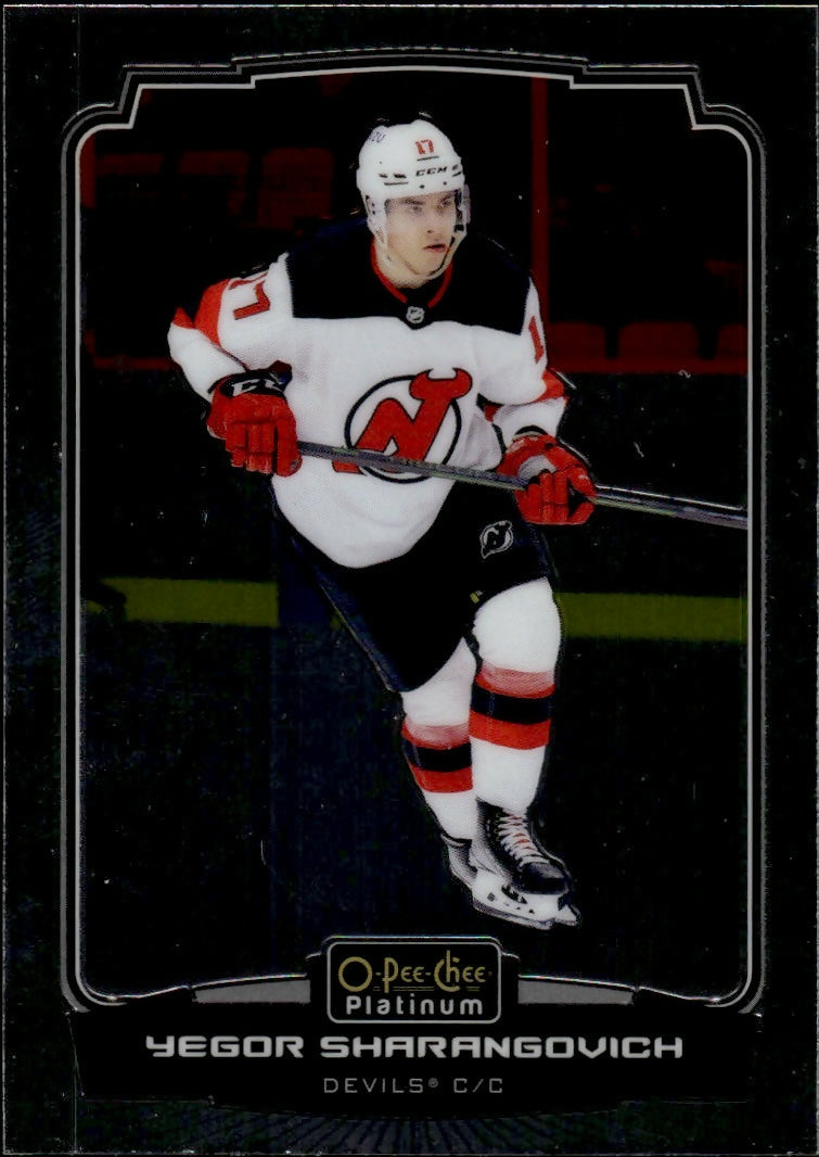 2022-23 Upper Deck O-Pee-Chee Platinum Hockey - Base #157 Yegor Sharangovich - New Jersey Devils