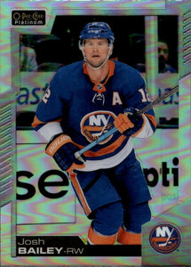 2020-21 Upper Deck O-Pee-Chee Platinum - Base - Rainbow #57 Josh Bailey - New York Islanders - A