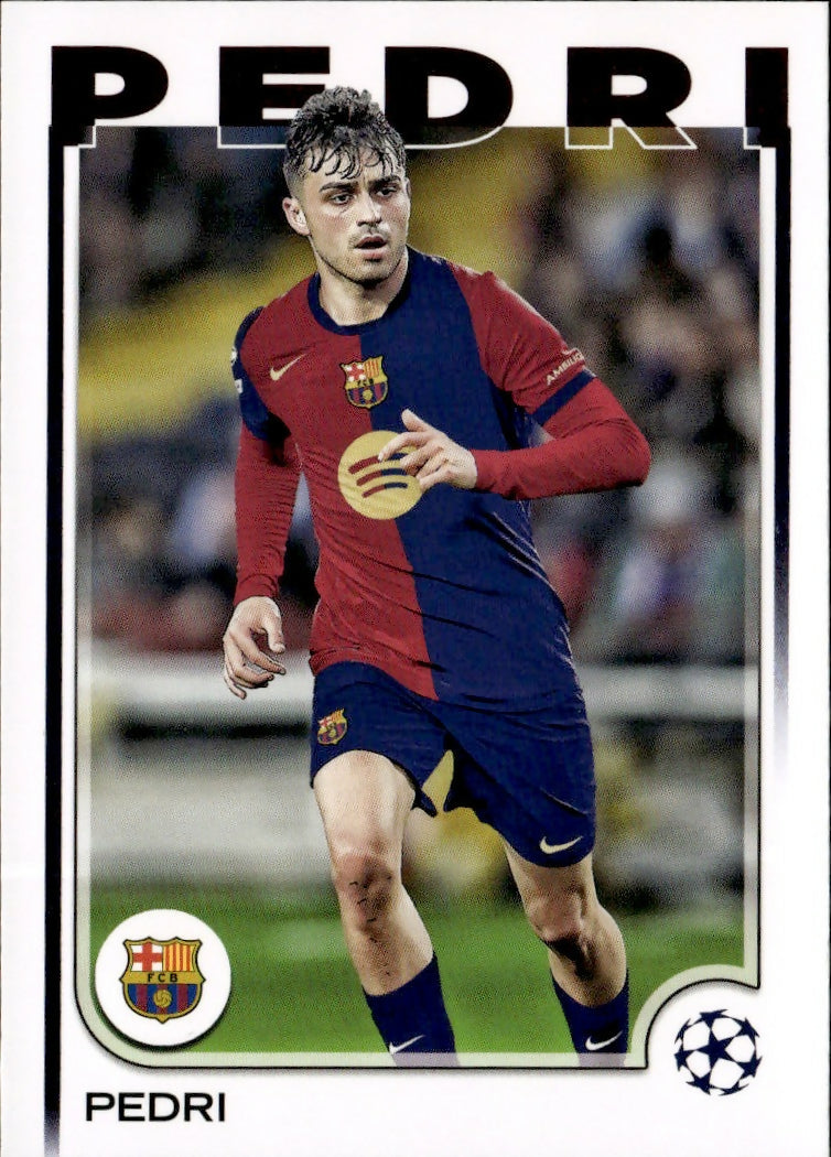 2024-25 Topps UEFA Club Competitions - Base #174 Pedri - FC Barcelona - A