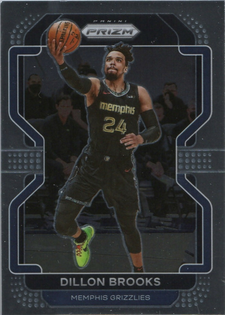 2021-22 Panini Prizm Basketball - Base # 202 Dillon Brooks - Memphis Grizzles