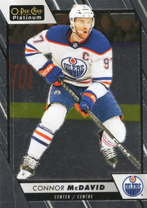 2023-24 Upper Deck O-Pee Chee Platinum Hockey - Base #100 Connor McDavid - Edmonton Oilers - A