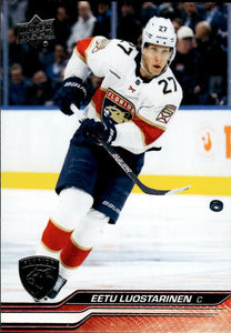 2023-24 Upper Deck Series 2 Hockey - Base #327 Eetu Loustarinen - Florida Panthers - A