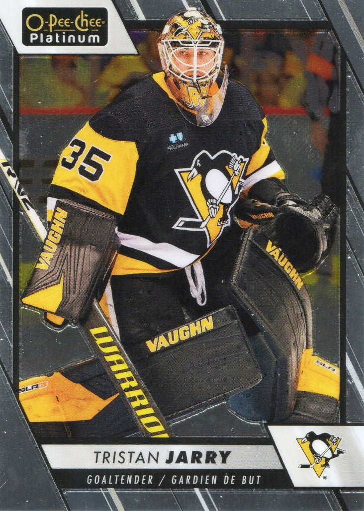 2023-24 Upper Deck O-Pee Chee Platinum Hockey - Base #17 Tristan Jarry - Pittsburgh Penguins - A