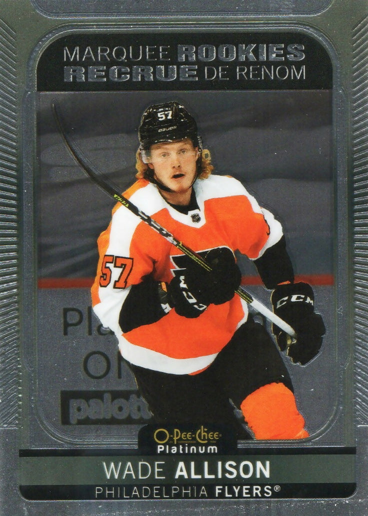 2021-22 Upper Deck O-Pee Chee Platinum Hockey - Base #233 Wade Allison - Philadelphia Flyers - A