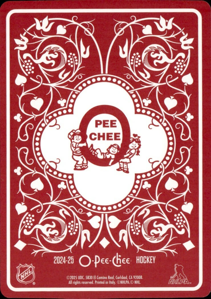 2024-25 Upper Deck O-Pee-Chee - Playing Card #6D Jared McCann - Seattle Kraken - B