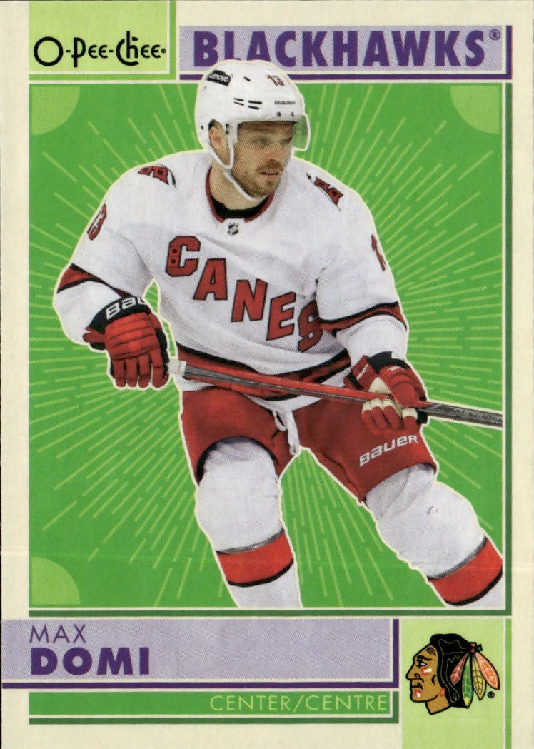 2022-23 Upper Deck O-Pee-Chee - Retro #401 Max Domi - Chicago Blackhawks - A