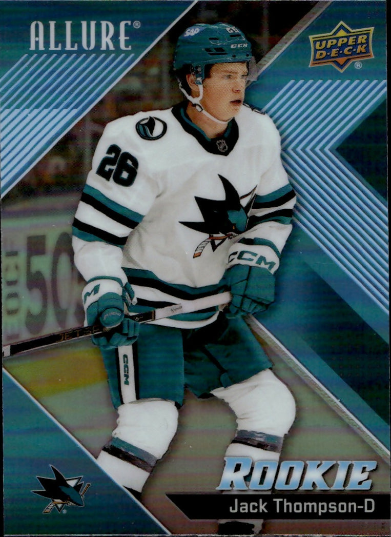 2024-25 Upper Deck Allure Hockey - Base #118 Jack Thompson - San Jose Sharks - A