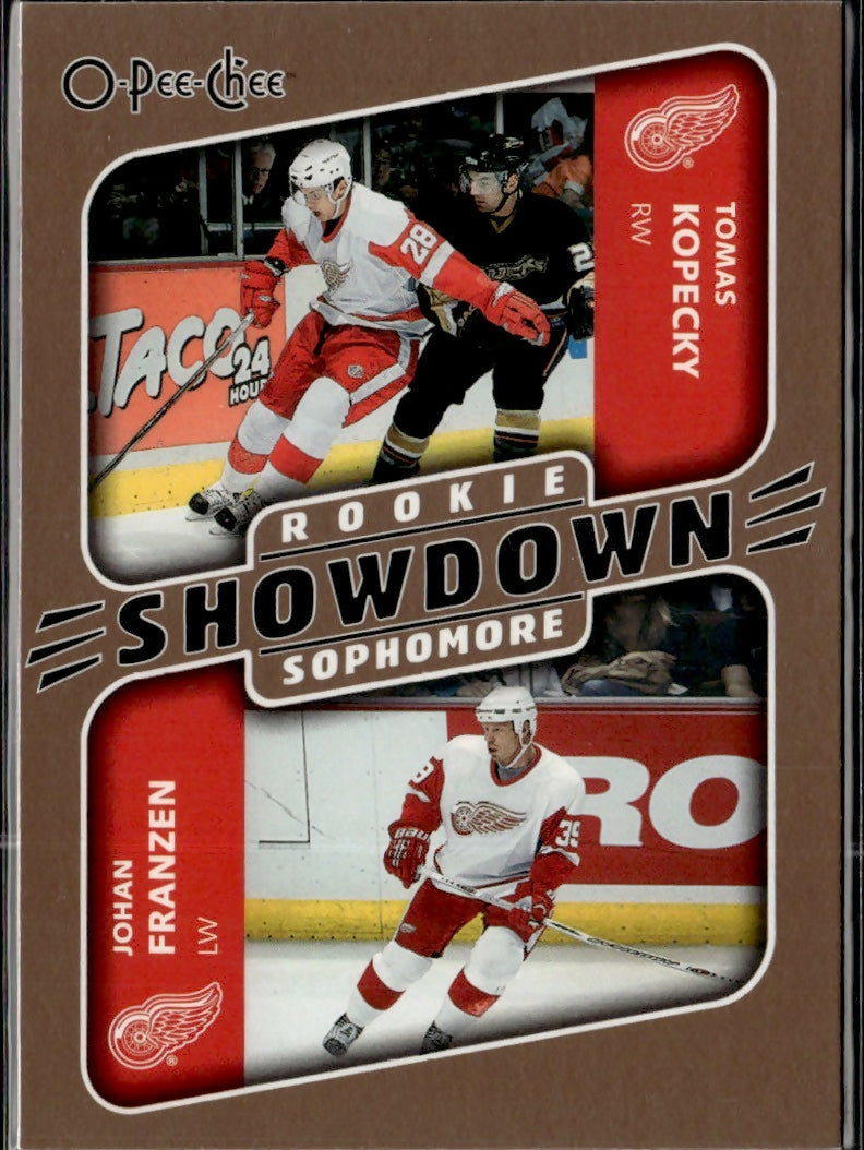 2006-07 O-Pee-Chee - Base - Rookie Showman Sophomore #639 Tomas Kopecky - Detroit Red Wings - A