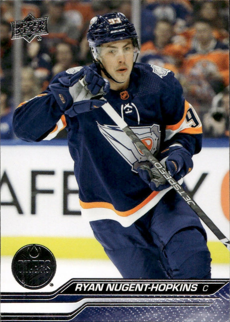 2023-24 Upper Deck Series 1 Hockey - Base #69 Ryan Nugent-Hopkins - Edmonton Oilers - A