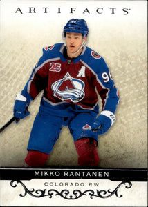 2021-22 Upper Deck Artifacts Hockey - Base #85 Mikko Rantanen - Colorado Avalanche - A