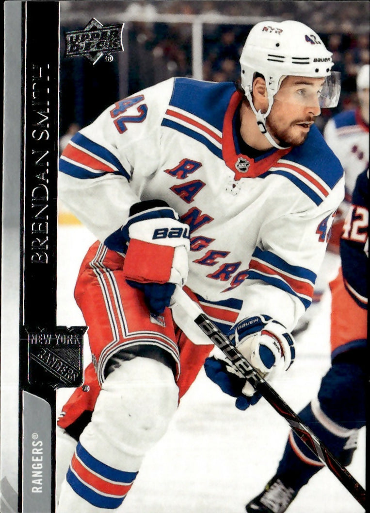 2020-21 Upper Deck Series 2 Hockey - Base #377 Brendan Smith - New York Rangers - A