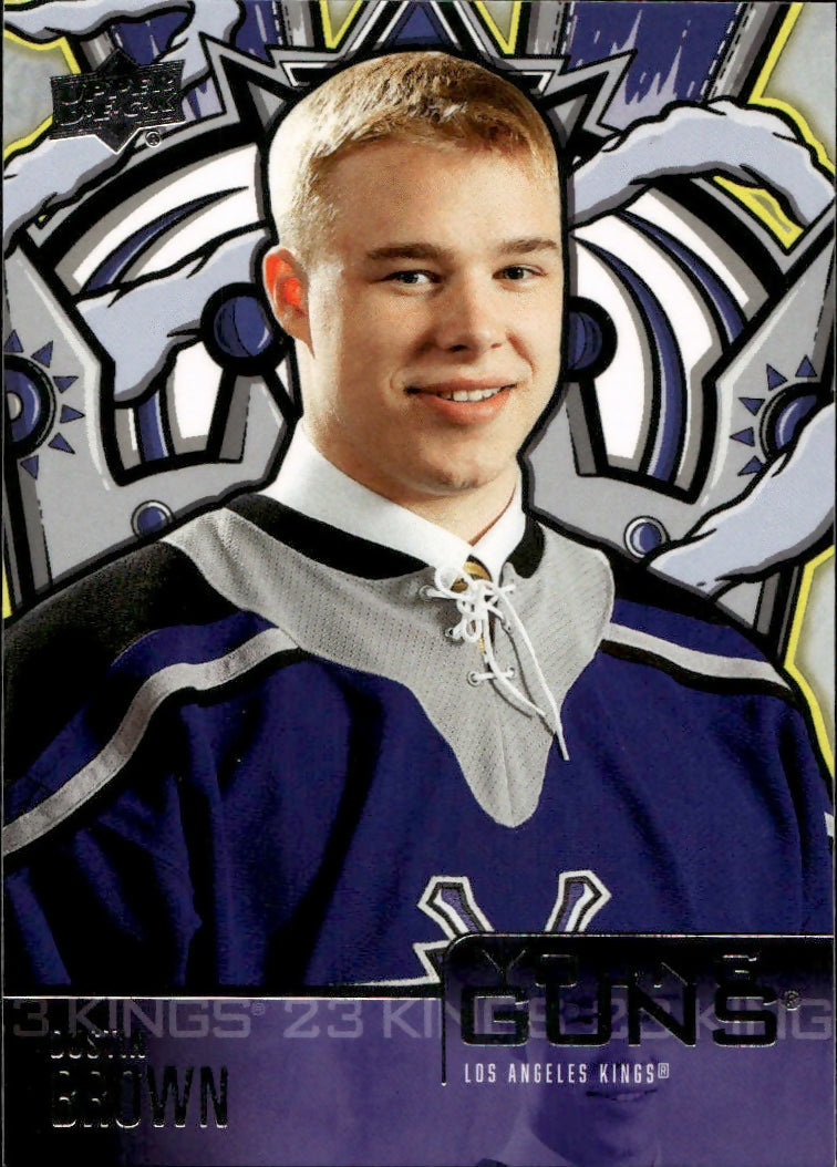 2024-25 Upper Deck Series 1 Hockey - Young Guns Renewed #YGR-6 Dustin Brown - Los Angeles Kings