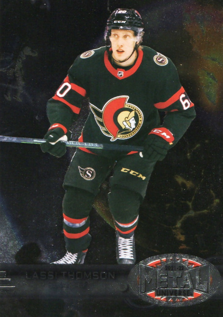 2022-23 Upper Deck Skybox Metal Universe - 1997-98 Retro #R-44 Lassi Thomson - Ottawa Senators - A