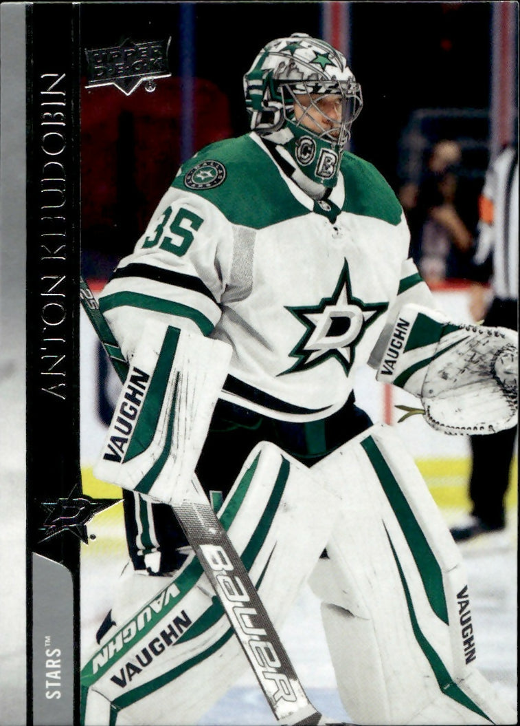 2020-21 Upper Deck Series 2 Hockey - Base #315 Anton Khudobin - Dallas Stars - A