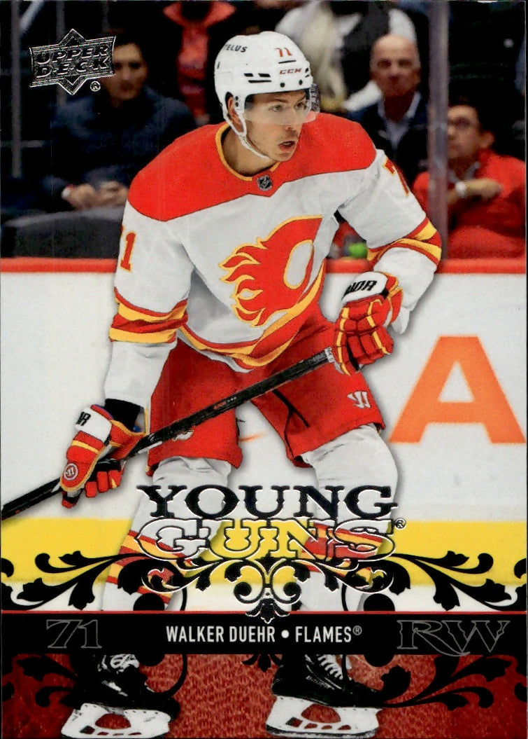 2023-24 Upper Deck Extended Series Hockey - 2008-09 Upper Deck Retro - Young Guns #T-48 Walker Duehr - Calgary Flames - A