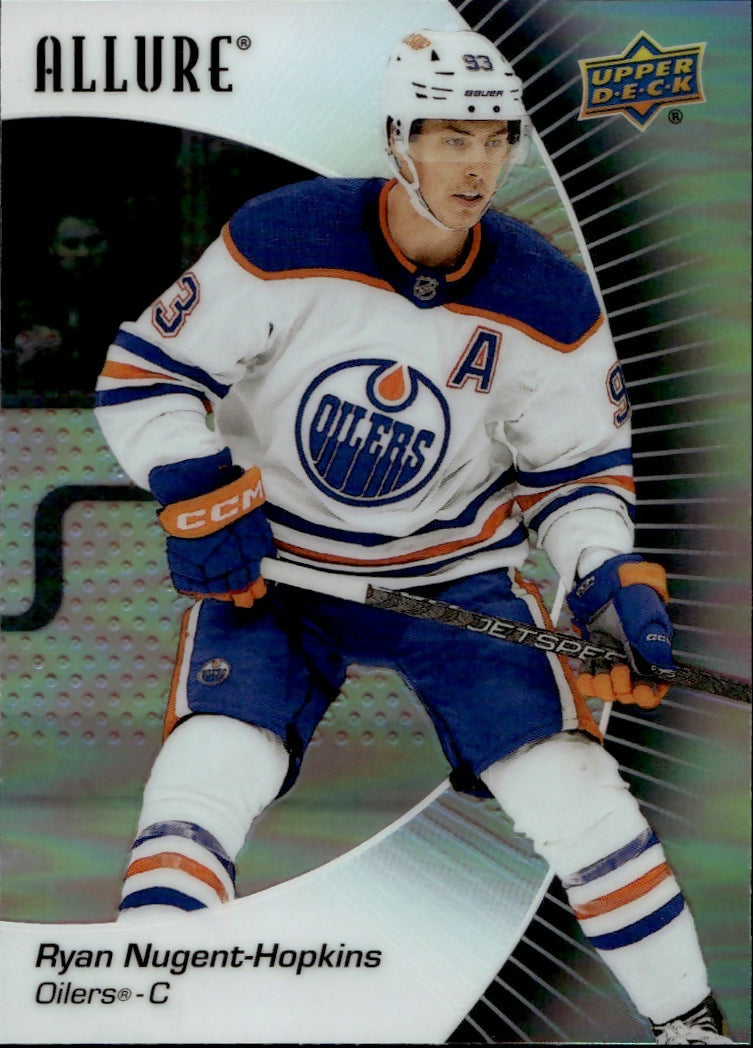 2023-24 Upper Deck Allure Hockey - Base - Black Rainbow #32 Ryan Nugent-Hopkins - Edmonton Oilers - A