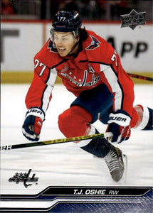 2023-24 Upper Deck Series 2 Hockey - Base #438 T.J. Oshie - Washington Capitals - A