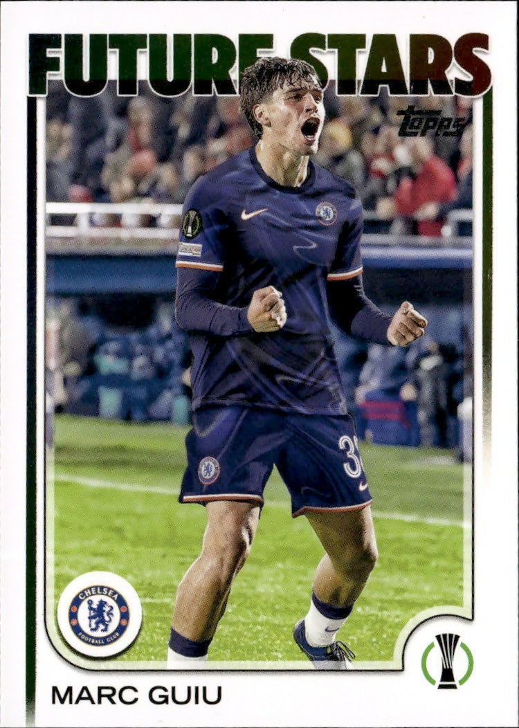 2024-25 Topps UEFA Club Competitions - Base #115 Marc Guiu - Chelsea FC - A