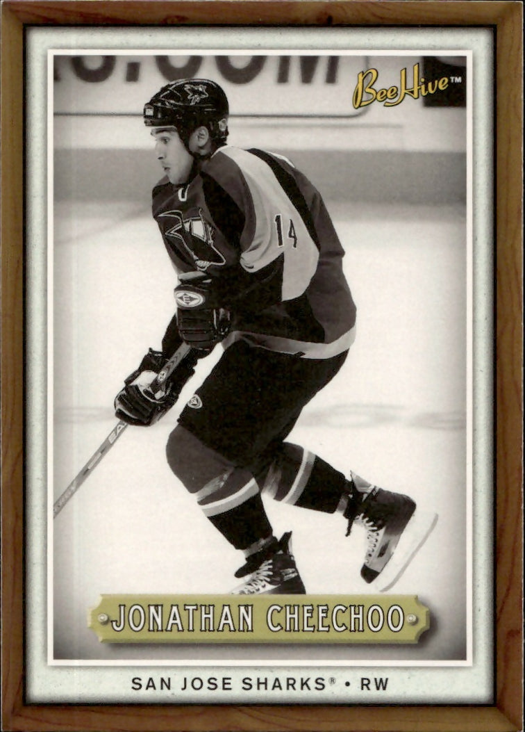 2006-07 Upper Deck - Bee Hive Hockey - Base #17 Jonathan Cheechoo - San Jose Sharks - A