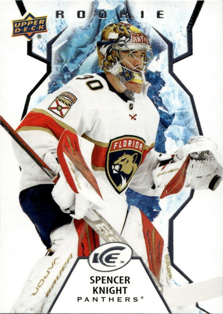 2021-22 Upper Deck Ice Hockey - Base - Rookie #126 Spencer Knight - Florida Panthers - A