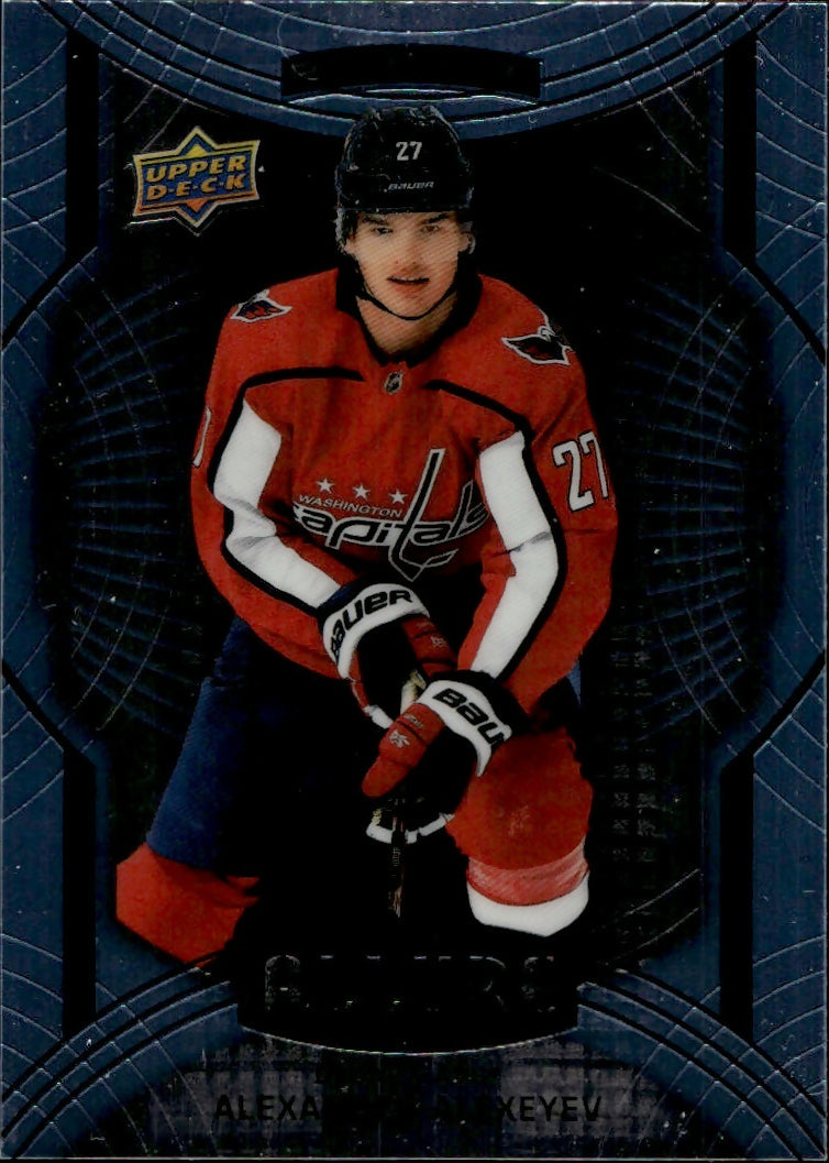 2020-21 Upper Deck Allure Hockey - Base Rookie SP #146 Alexander Alexeyev - Washington Capitals - A