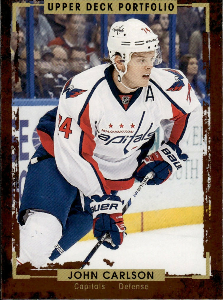 2015-16 Upper Deck Portfolio Hockey - Base #126 John Carlson - Washington Capitals