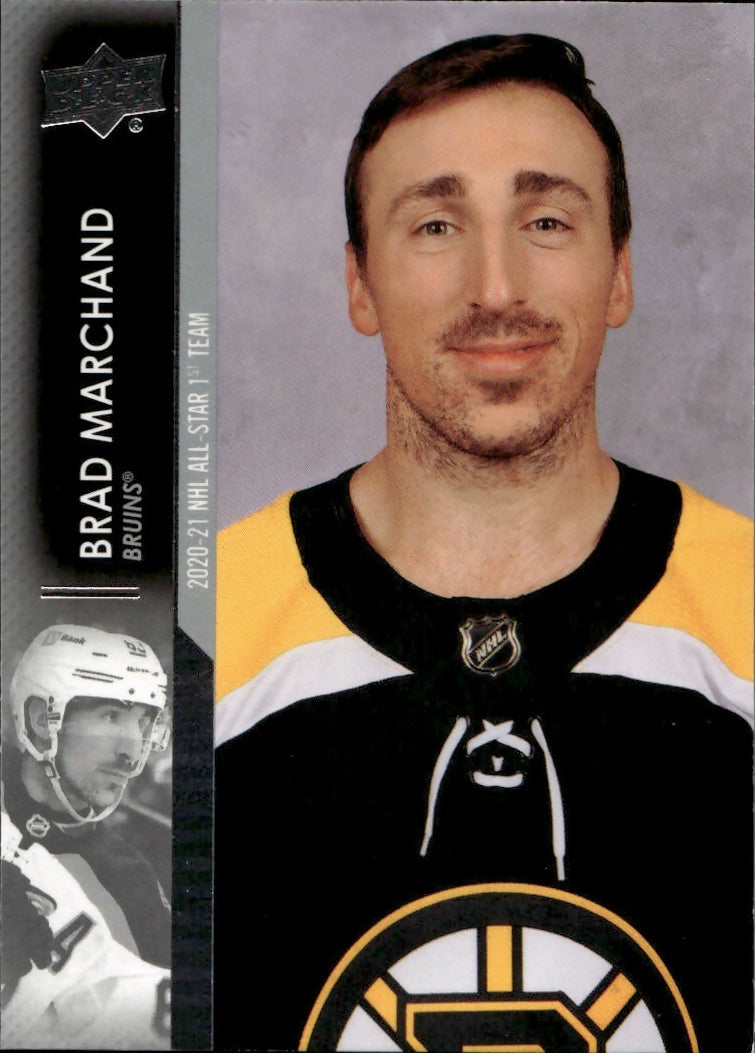 2021-22 Upper Deck Extended Series Hockey - Base #667 Brad Marchand - Boston Bruins - A