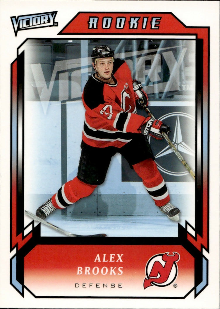 2006-07 Upper Deck Victory Hockey - Base #307 Alex Brooks - New Jersey Devils - A