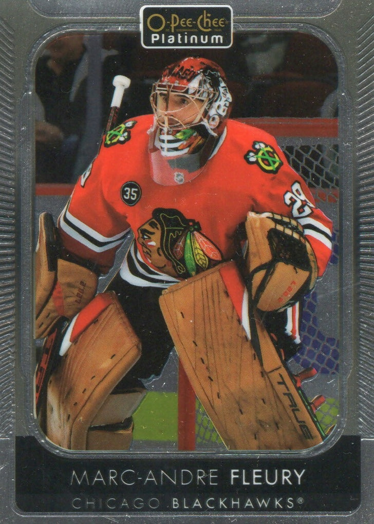 2021-22 Upper Deck O-Pee-Chee Platinum Hockey - Base #180 Marc-Andre Fleury - Chicago Blackhawks