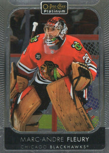 2021-22 Upper Deck O-Pee-Chee Platinum Hockey - Base #180 Marc-Andre Fleury - Chicago Blackhawks