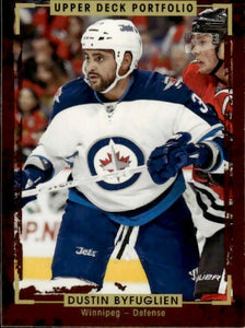 2015-16 Upper Deck Portfolio Hockey - Base #11 Dustin Byfuglien - Winnipeg Jets