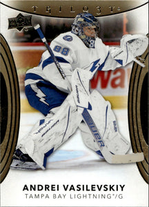 2022-23 Upper Deck Trilogy Hockey - Base #84 Andrei Vasilevskiy - Tampa Bay Lightning - A
