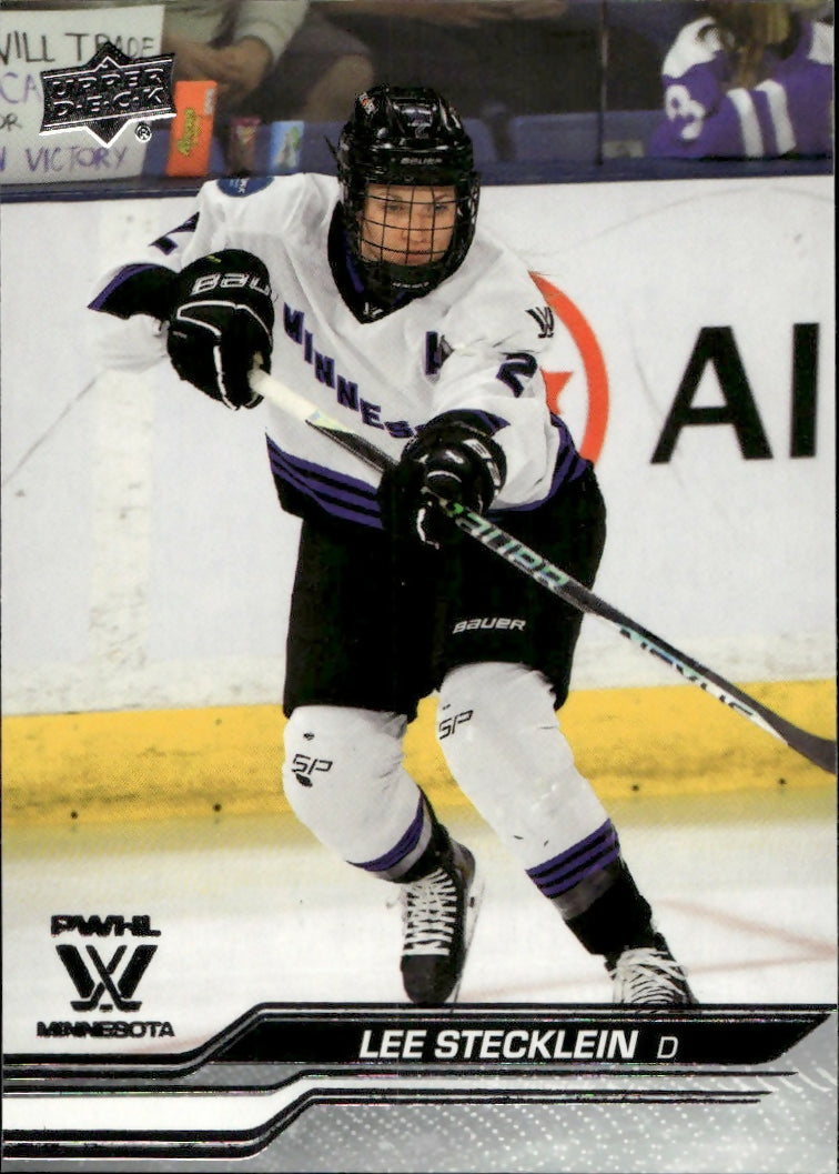 2024-25 Upper Deck PWHL Hockey - Base #27 Lee Stecklein - Minnesota Frost - A