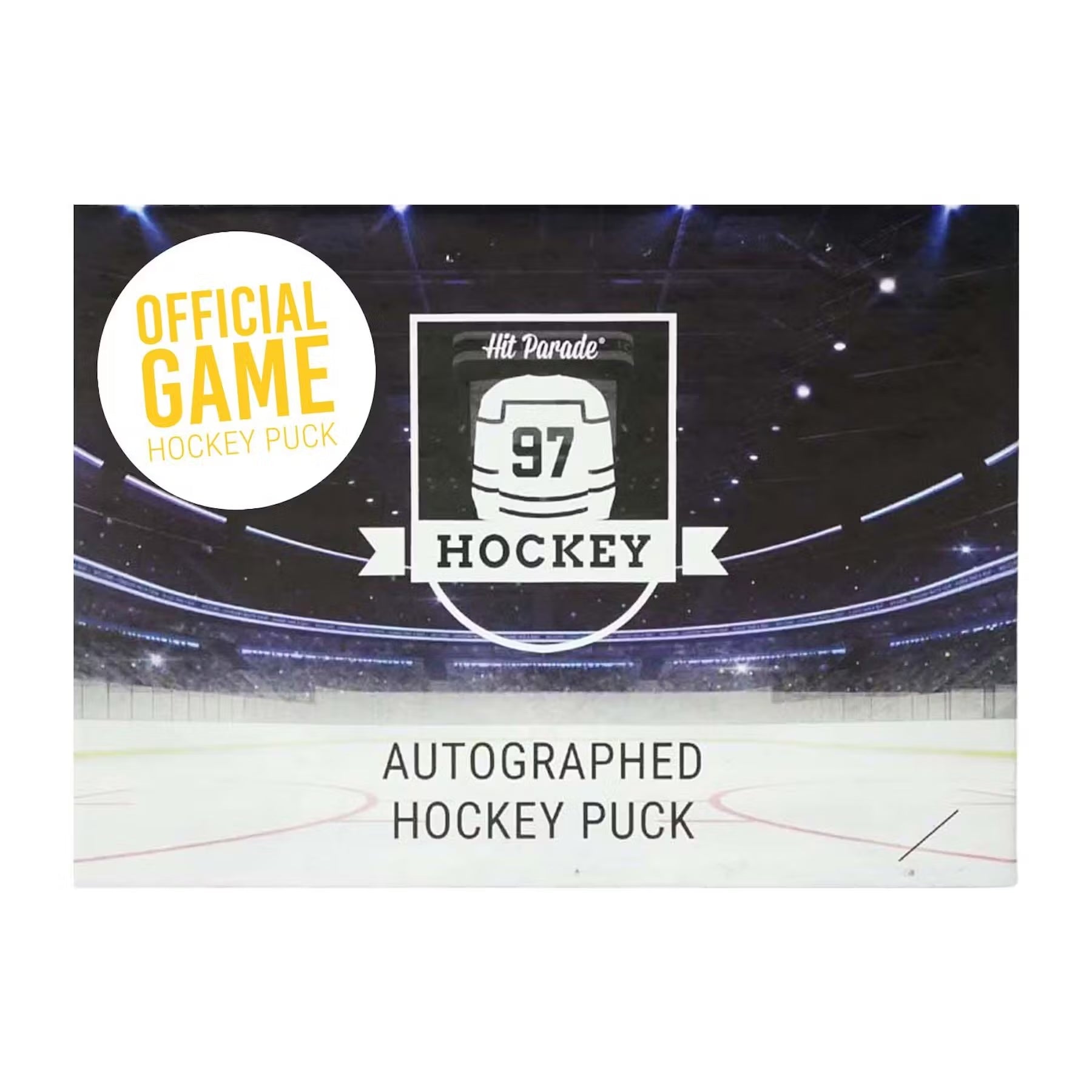 Hit Parade Autographed Official Game Hockey Game Puck Edition