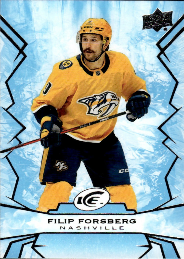 2022-23 Upper Deck Ice Hockey - Base #48 Filip Forsberg - Nashville Predators