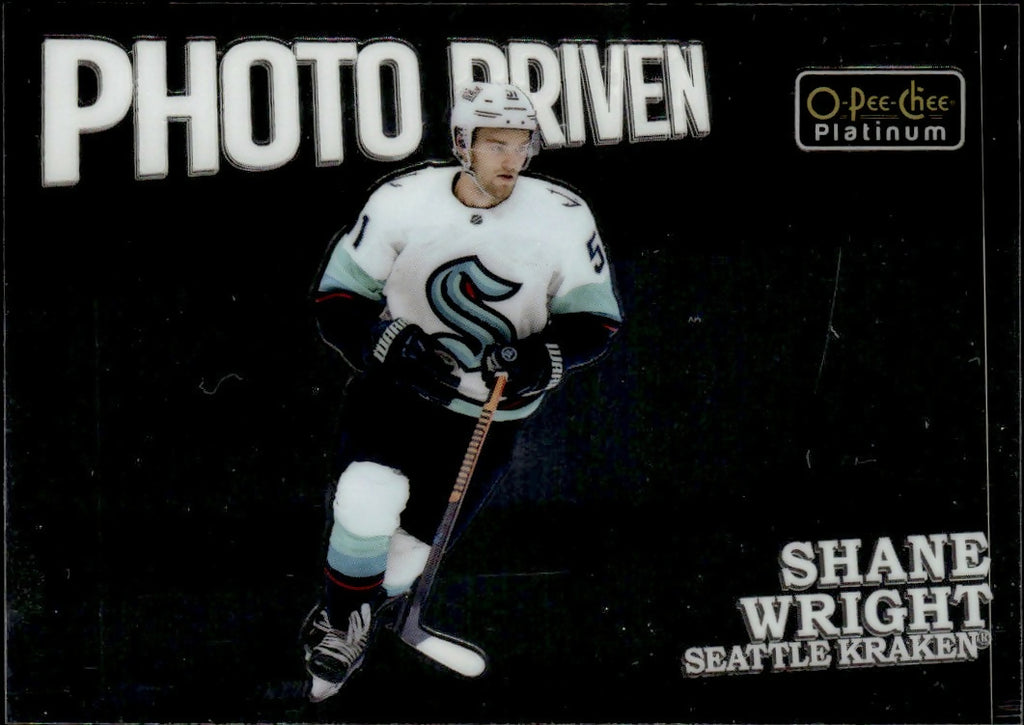 2022-23 Upper Deck O-Pee-Chee Platinum Hockey - Photo Driven #PD-13 Shane Wright - Seattle Kraken