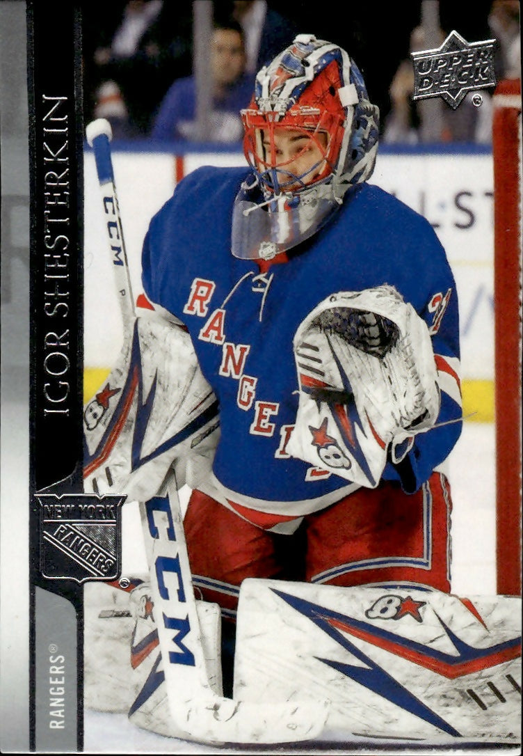 2020-21 Upper Deck Series 1 Hockey #123 Igor Shesterkin - New York Rangers