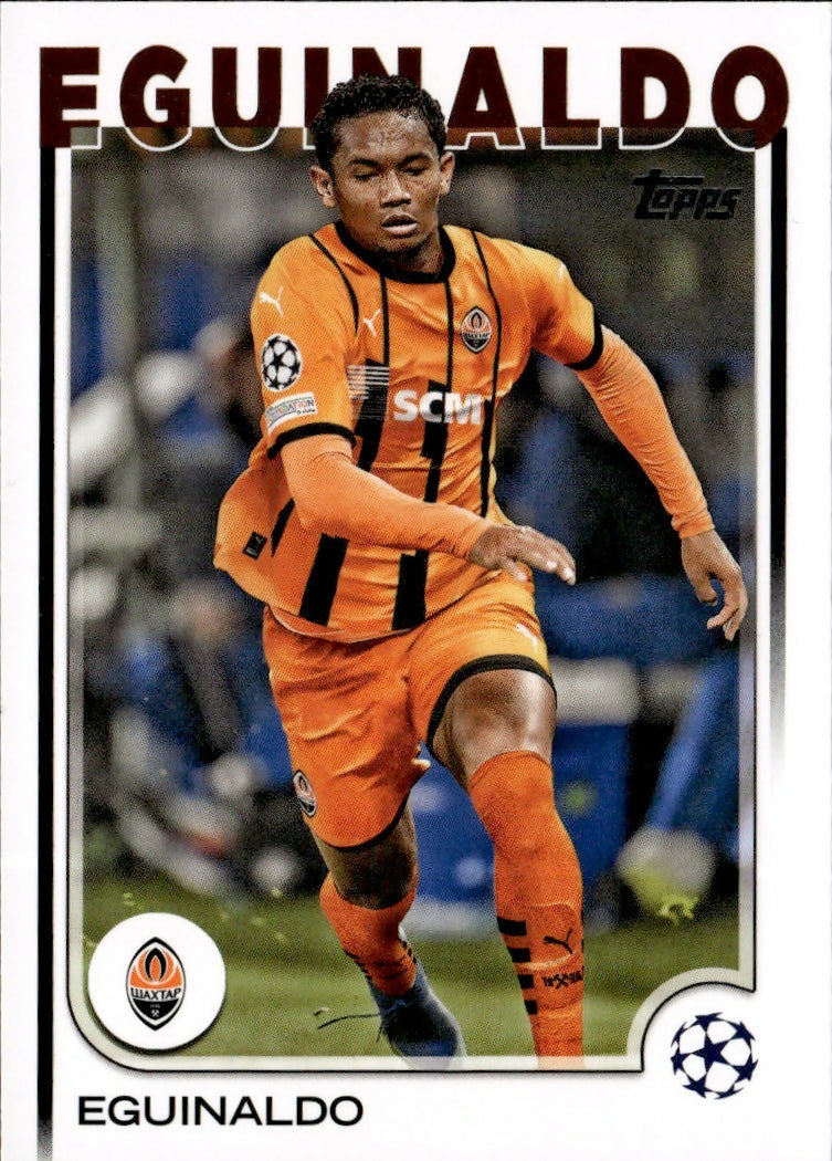 2024-25 Topps UEFA Club Competitions - Base #35 Eguinaldo - FC Shakhtar Donetsk - A