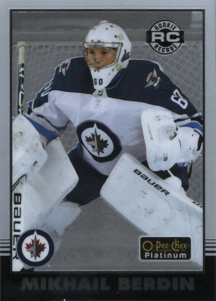 2020-21 Upper Deck O-Pee-Chee Platinum - Retro #R-51 Mikhail Berdin - Winnipeg Jets - A