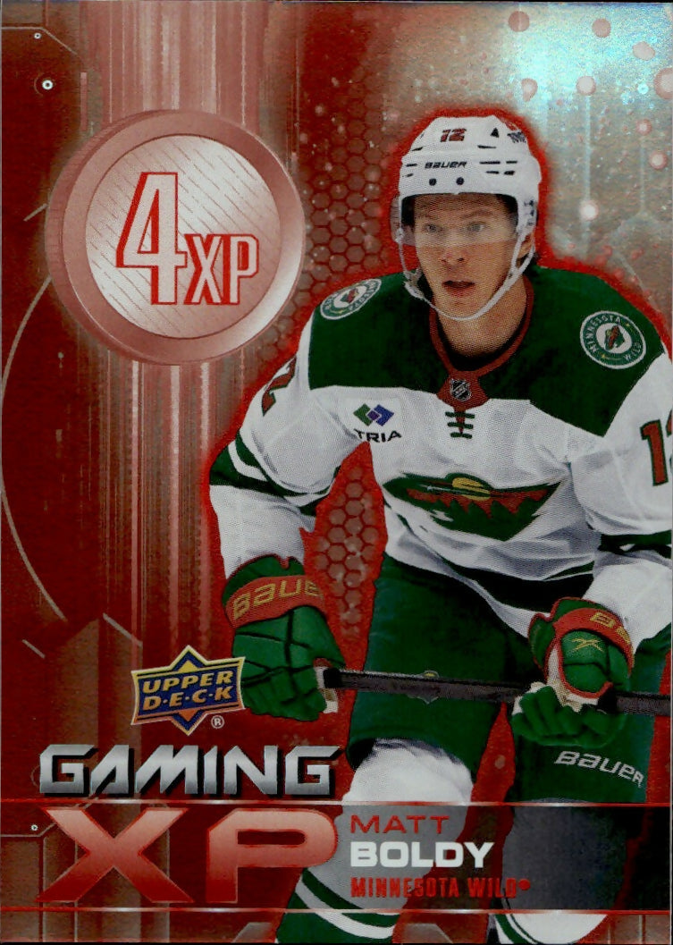 2024-25 Upper Deck Series 1 Hockey - Gaming EX #GXP-13 Matt Boldy - Minnesota Wild - A