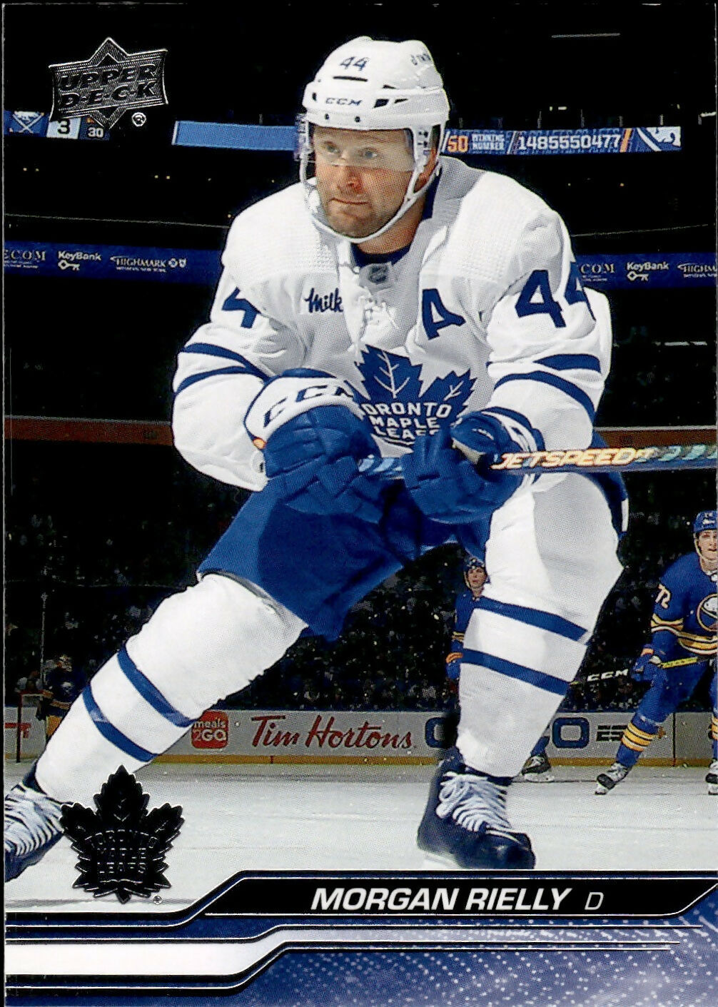 2023-24 Upper Deck Series 2 Hockey - Base #421 Morgan Rielly - Toronto Maple Leafs - A