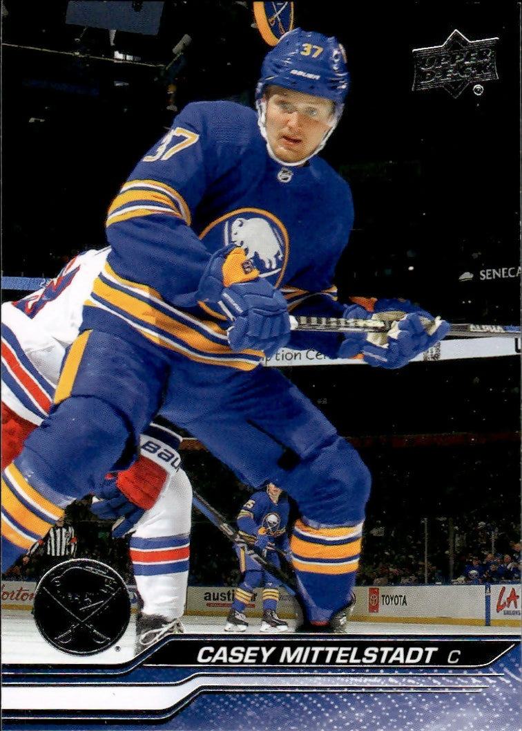 2023-24 Upper Deck Series 2 Hockey - Base #272 Casey Mittlestadt - Buffalo Sabres