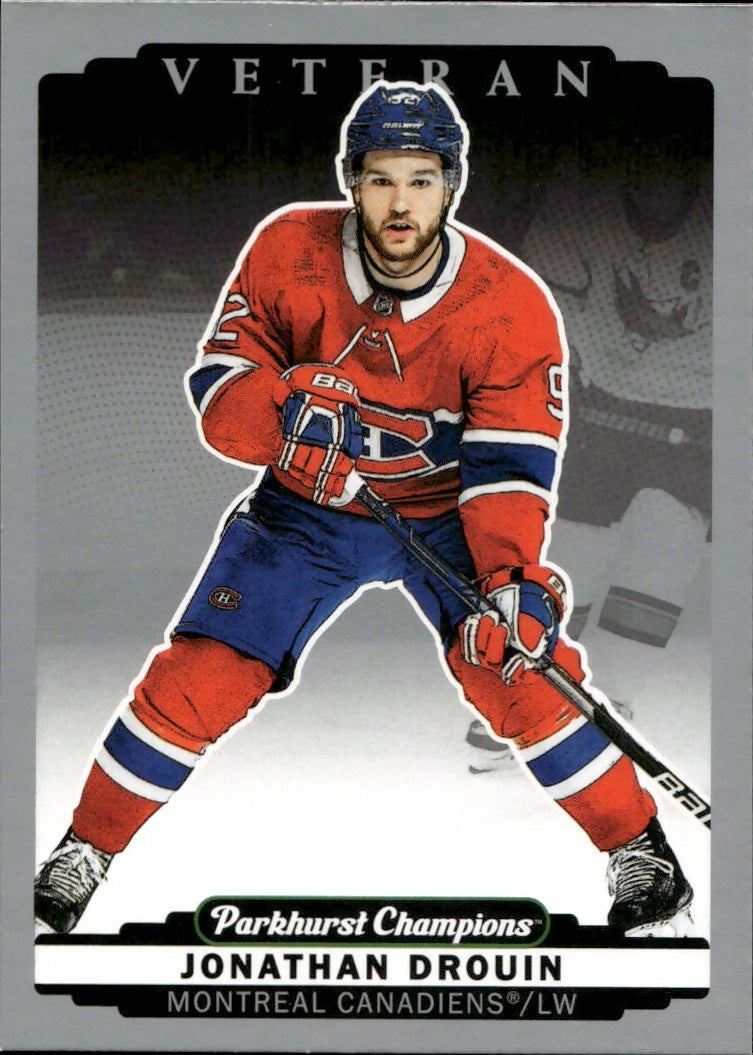 2022-23 Upper Deck Parkhurst Champions - Base - Silver #99 Jonathan Drouin - Montreal Canadiens - A