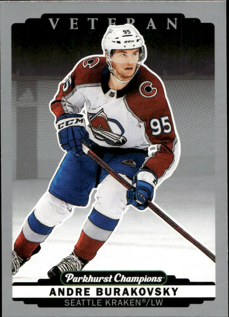 2022-23 Upper Deck Parkhurst Champions - Base - Silver #1 Andre Burakovsky - Seattle Kraken - A