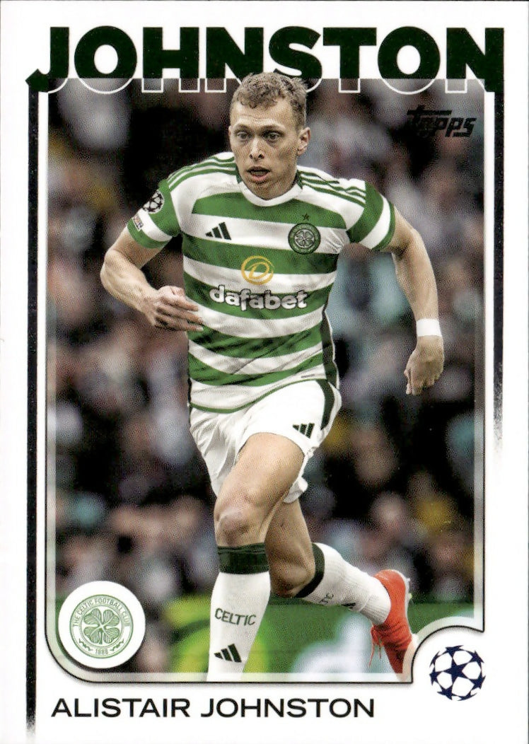 2024-25 Topps UEFA Club Competitions - Base #127 Alistair Johnston - Celtic FC - A