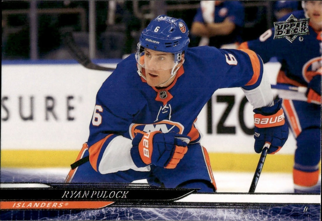 2024-25 Upper Deck Series 1 Hockey - Base #121 Ryan Pulock - New York Islanders - A