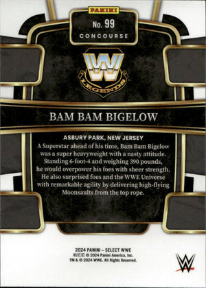 2024 Panini Select WWE - Concourse #99 Bam Bam Bigelow - B