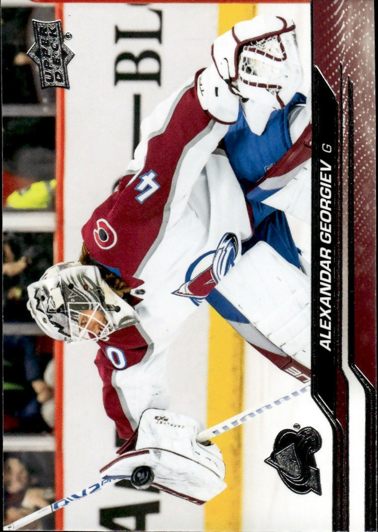 2023-24 Upper Deck Series 2 Hockey - Base #297 Alexandar Georgiev - Colorado Avalanche