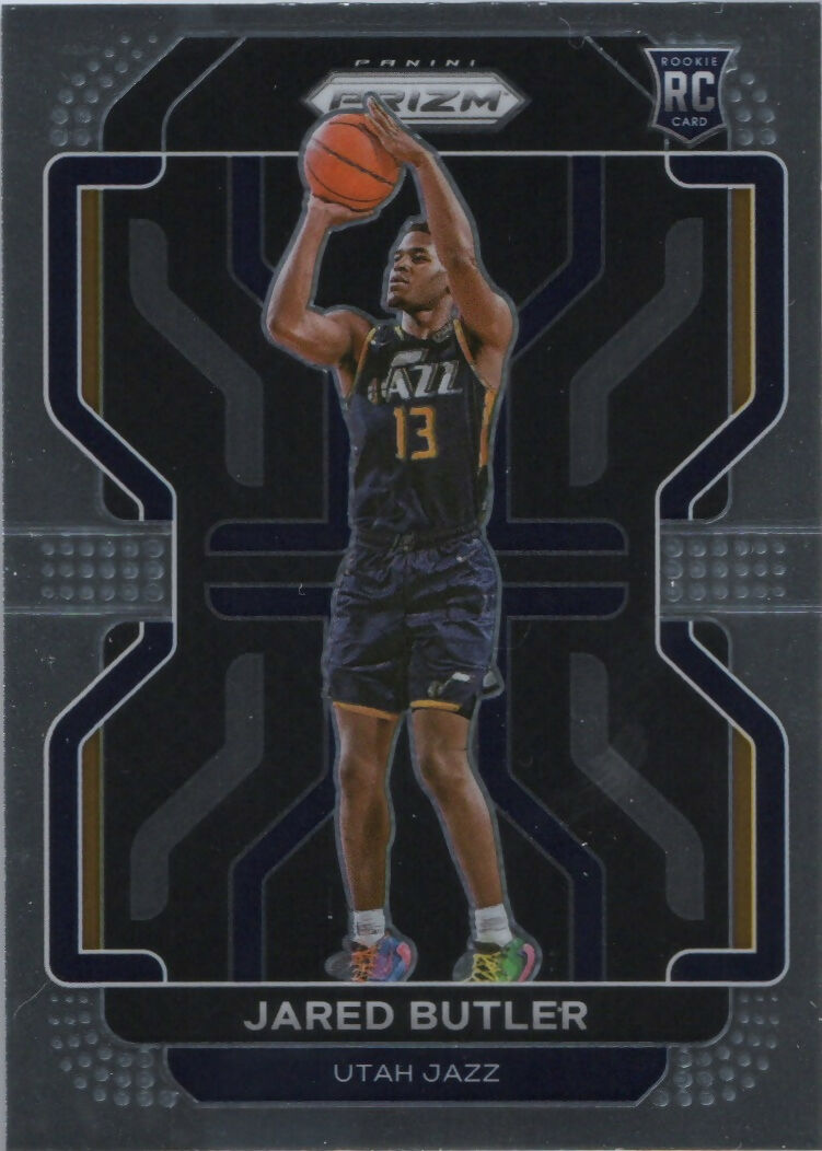 2021-22 Panini Prizm Basketball - Base - Rookie # 290 Jared Butler - Utah Jazz